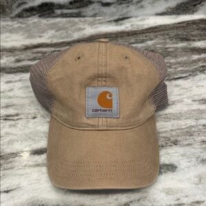Carhartt Brown Mesh Back Hat